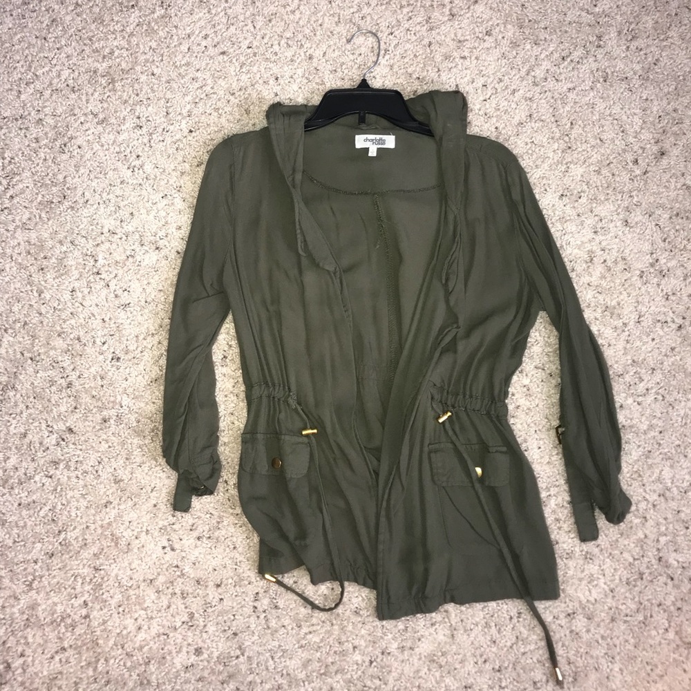 Army green jacket